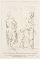 KG 14609
<br/>
Aglauros weigert Mercurius ontmoeting met Herse
<br/>
<em>Caylus, Anne Claude Philippe, Comte de (1692-1765)</em>